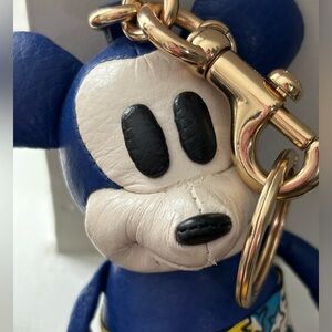 NWOT Coach bag charm/keychain featuring Mickey Mouse